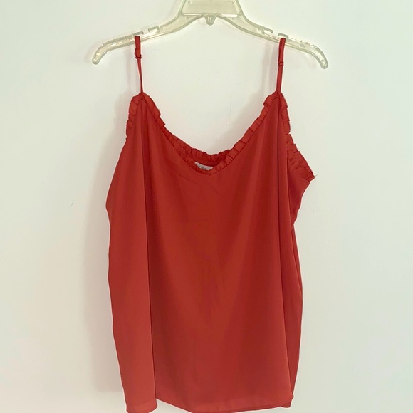 LOFT Tops - LOFT Ruffle Blouse NWT